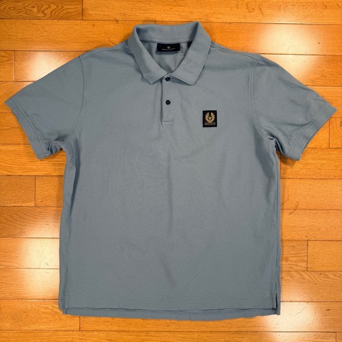Polo belstaff uomo xxl blu - polo,
