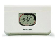 Cronotermostato Giornaliero a Batterie Bianco - Fantini Cosmi C58