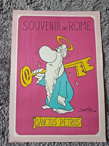Poster vintage san pietro - poster,