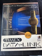 Orologio NOS Timex Data Link 50 vintage 70502 mai aperto