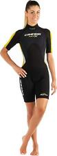 Cressi Med X Lady, Muta Shorty in Neoprene Bifoderato 2.5 mm High Stretch Donna,