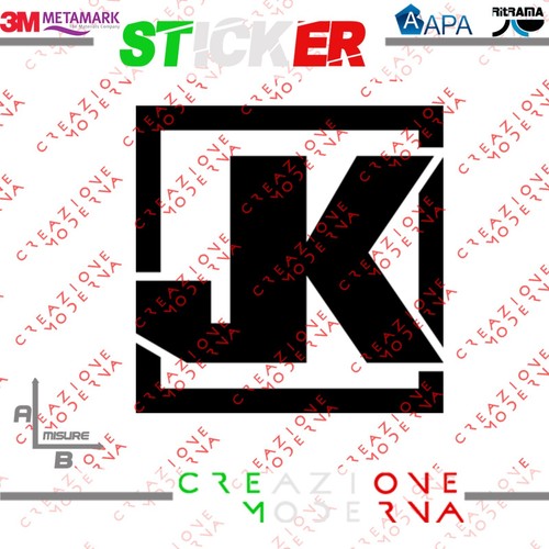 Adesivo sticker jeep - sticker, jk