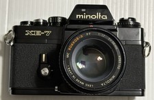 Minolta XE-7 35mm SLR Film