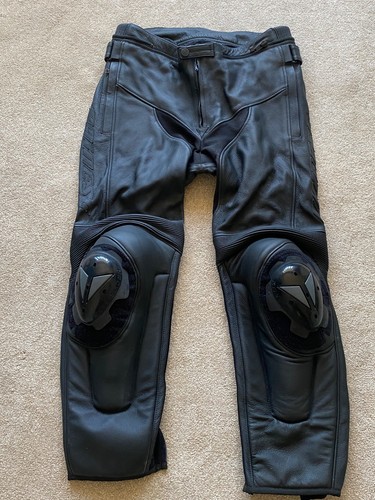 Pantalone moto pelle - , uomo
