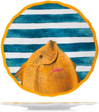 , Set 6 Piatti Frutta Marea in