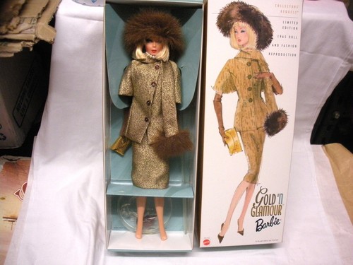 Barbie gold glamour - barbie,