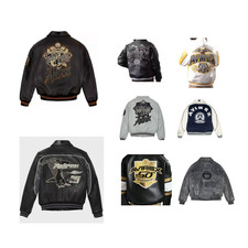 Avirex Giacca Bomber Uomo Twin