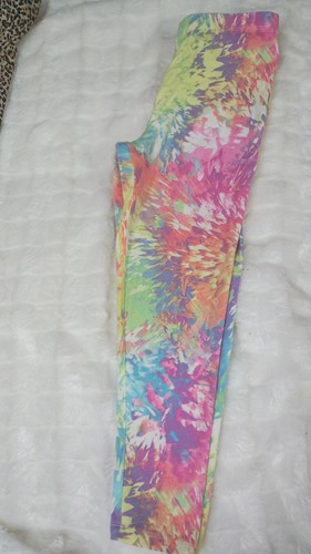 Leggings multicolore tie dye