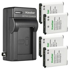 Wall Charger & 4 battery for