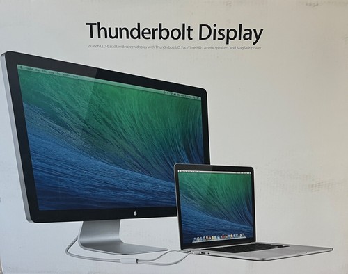 Apple thunderbolt display - thunderbolt, 27"