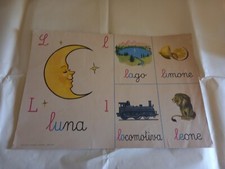 Cartoncino Vintage Alfabetiere