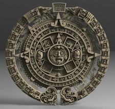Calendario Maya modello 3D STL
