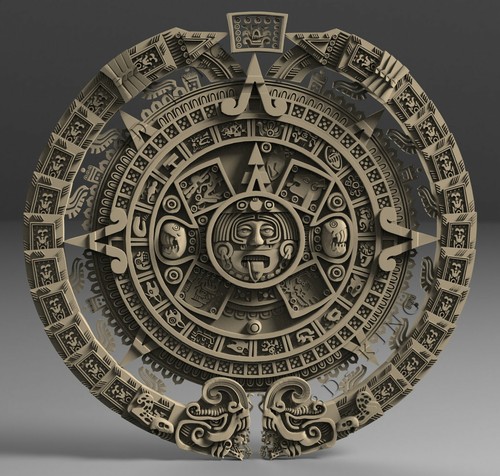 Calendario maya modello - maya,