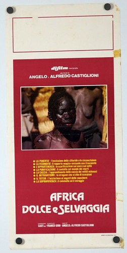 Shocking africa locandina - shocking,