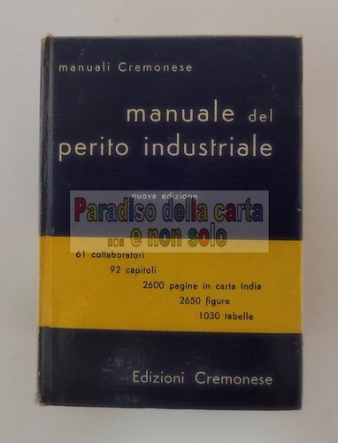 Manuale del perito industriale - manuale,