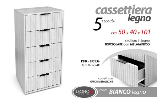 Cassettiera salvaspazio slim - salvaspazio,