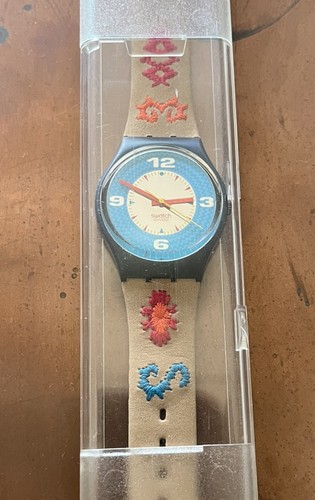 Bracciale pelle swatch - pelle, swatch-gent