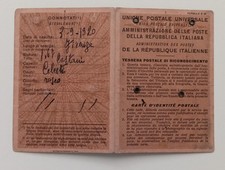 Carta d'identità postale
