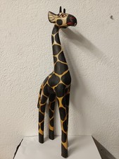 Giraffa legno dipinta - giraffa,