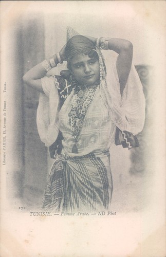 Tunisia bella signora araba - tunisia,
