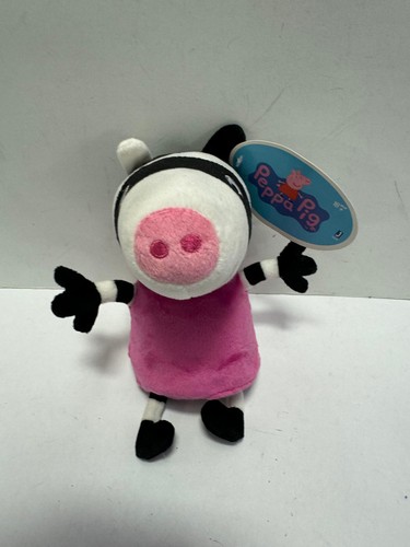Peluche peppa pig zoe zebra - peluche,