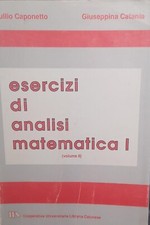 ESERCIZI DI ANALISI MATEMATICA