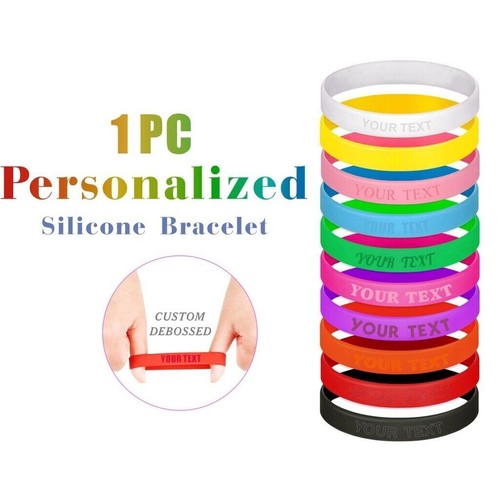 Braccialetti silicone - braccialetti,