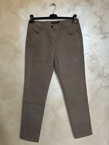 Pantalone jeans donna - pantalone, beige