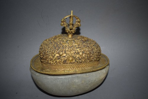 Kapala con tibet vajra rame - con,