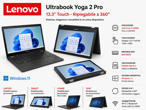 Lenovo ultrabook yoga - yoga, pro