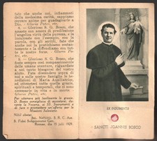 Santino S. G. Bosco + Reliquia