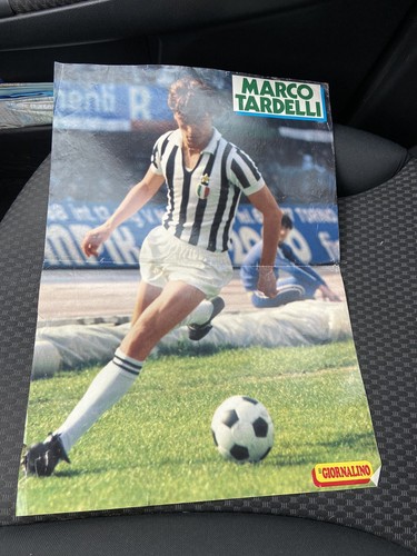 Poster raro marco tardelli - raro,