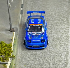 TG MT 1:64 JDM Blu Silvia S13 180SX Drift Modello Sportivo Auto Metallo Diecast Nuovo