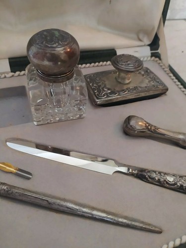 Set scrivania antico - set,