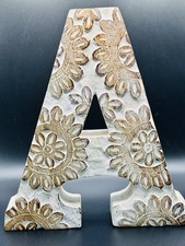Alfabeto 8" Legno A Monogramma