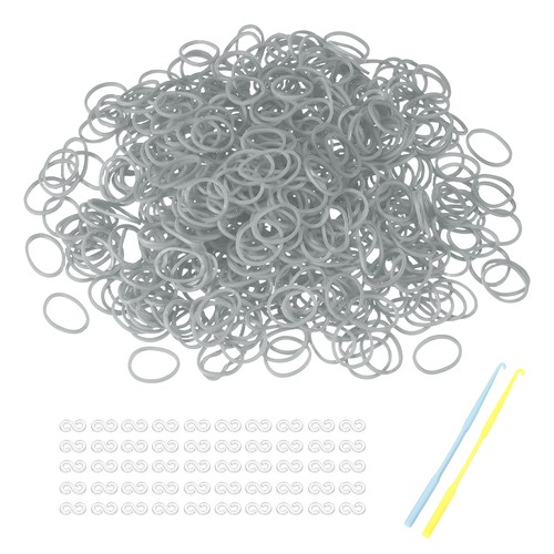 1200 pcs loom rubber - rubber, kit