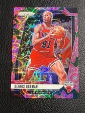 2024-25 Prizm Cina esclusivo fiore di loto Dennis Rodman 14/18 SSP BULLS