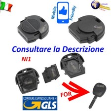 Telecomando CHIAVE RICAMBIO NI1 2TASTI GUSCIO per NISSAN Almera Micra Patrol Pri