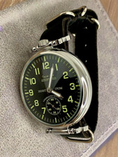 Orologio Molniya Meccanico Vintage Sovietico Molnija Russo Quadrante 3602 Polso Uomo URSS