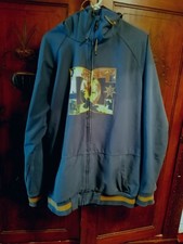 Giacca alternativa da skateboard American DC blu con sfumature verdi 