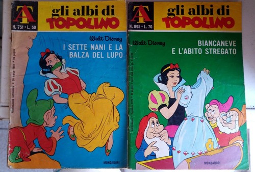 Vintage disney comic - vintage, snow