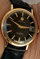 Orologio Swiss Oro 18 kt 0,750 Moeris Excellence automatico Montre Armbanduhr 