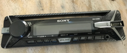 Sony cdx g1000u face - cdx-g1000u, per