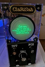 Oscilloscope Scope Clock - CRT