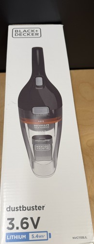 Black decker dustbuster 6v - dustbuster, 3.6v