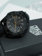 Tag Heuer Aquaracer Ref.WBD218.A Case Titanium PVD Carbon meteorite Dial Autom