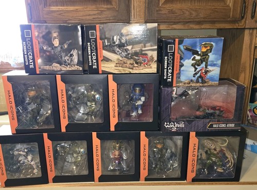 Loot crate halo icons - loot, series
