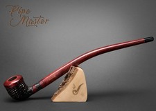 Mr. Brog WOODEN TOBACCO SMOKING PIPE Lotr Gandalf Hobbit 151 CHURCHWARDEN 14" RR