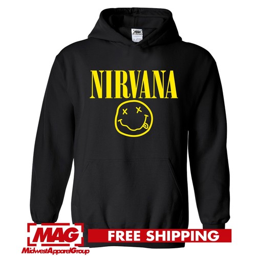 Felpa nirvana hoodie anni - nirvana,