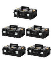 Pack di 5 Valigette DeWALT TSTAK II
